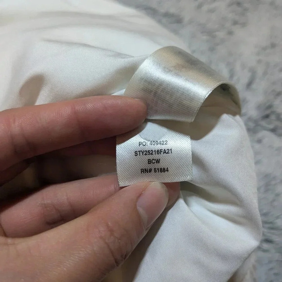 Patagonia Los Gatos Fleece Vest White Sherpa Medium - Picture 6 of 8